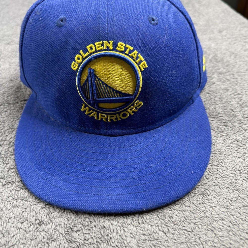 Youth New Era 9fifty Blue Golden State Warriors Embroidered SnapBack Hat Cap